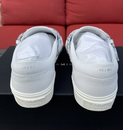 Amiri Bandana Chain Slip-on Sneakers