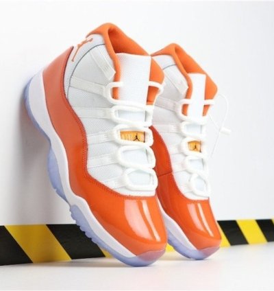 Air Jordan 11 Florida Gators White Orange