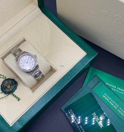 Rolex Lady-datejust Silver Star Diamonds Oys