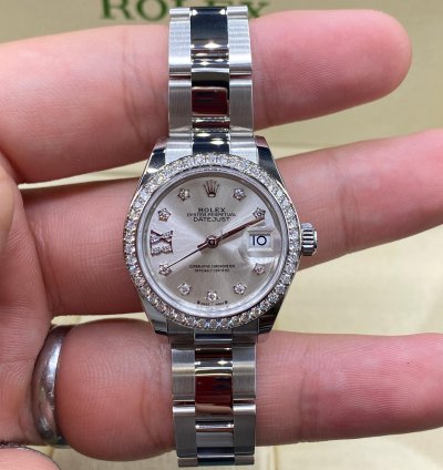 Rolex Lady-datejust Silver Star Diamonds Oys