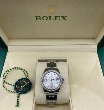 Rolex Lady-datejust Silver Star Diamonds Oys