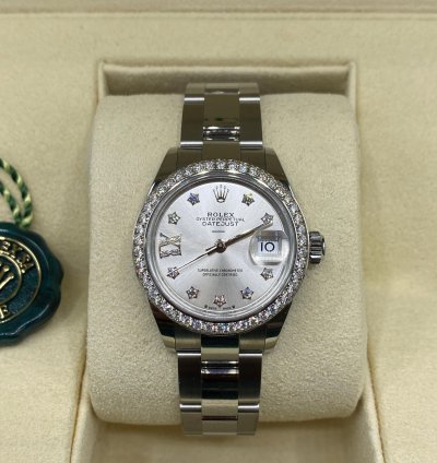 Rolex Lady-datejust Silver Star Diamonds Oys