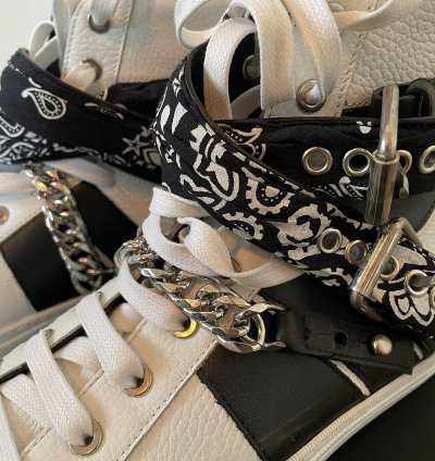 Amiri Bandana Chain Sneaker