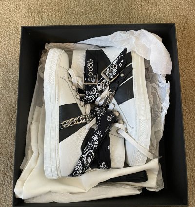 Amiri Bandana Chain Sneaker