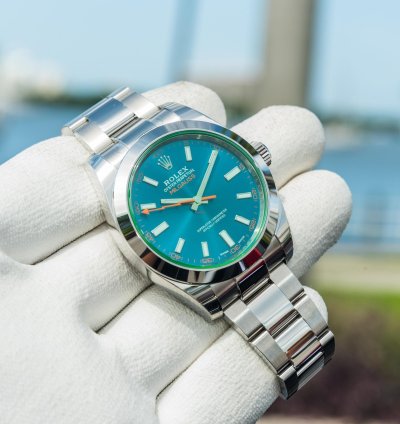 Rolex Milgauss Blue Dial 2023 discontinued