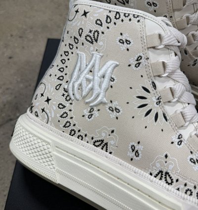 Amiri Bandana Court High Top Sneaker New 800