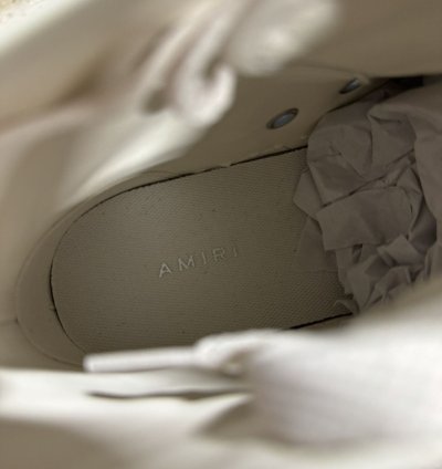 Amiri Bandana Court High Top Sneaker New 800