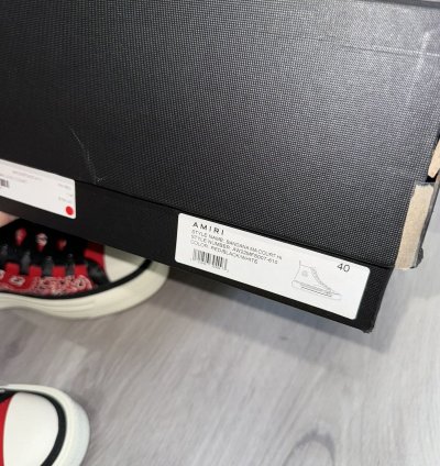 Amiri Bandana Ma High Court Sneaker