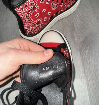 Amiri Bandana Ma High Court Sneaker