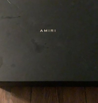 Amiri Bandana Reconstructed Sunset Hightop