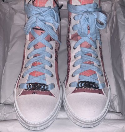 Amiri Bandana Reconstructed Sunset Hightop
