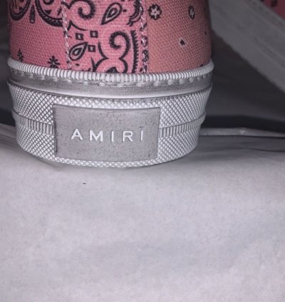 Amiri Bandana Reconstructed Sunset Hightop
