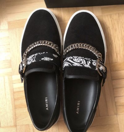 Amiri Bandana Slip Ons