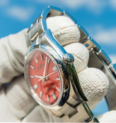 Rolex Oyster Perpetual 36 Bright Red Dial