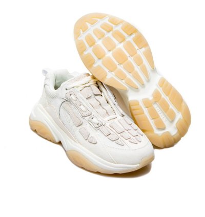 Amiri Beige White Bone Runners