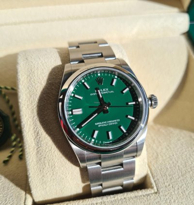 Rolex Oyster Perpetual 36 Dial Error
