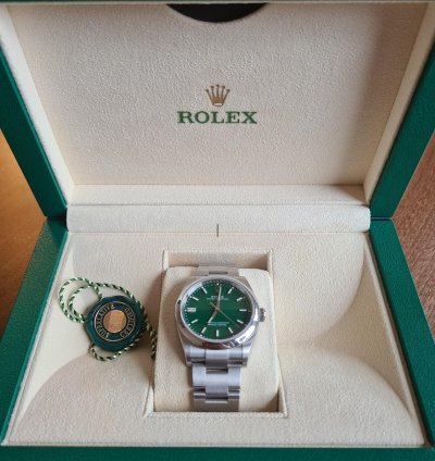 Rolex Oyster Perpetual 36 Dial Error