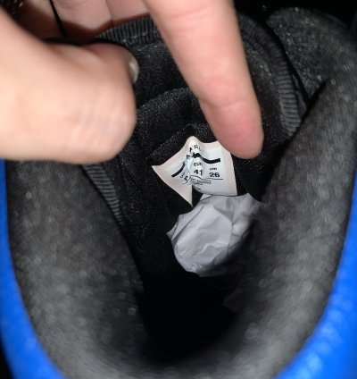 Amiri Black Blue Skel Top Leather Sneakers