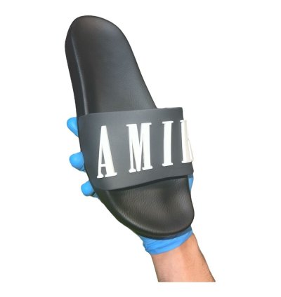 Amiri Black Pool Slide Sandal With Special Box