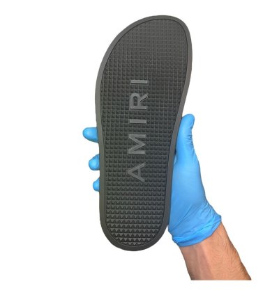 Amiri Black Pool Slide Sandal With Special Box