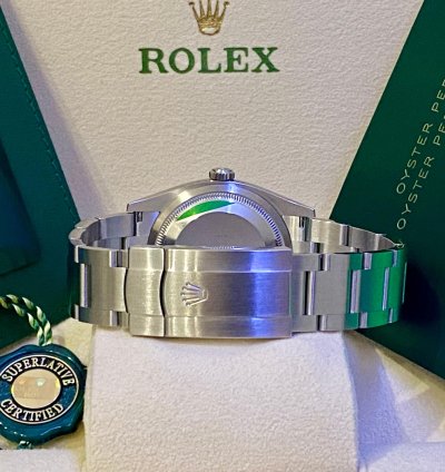 Rolex Oyster Perpetual 36 New 2023 Very Rare Tag Seriale Celebration Dial