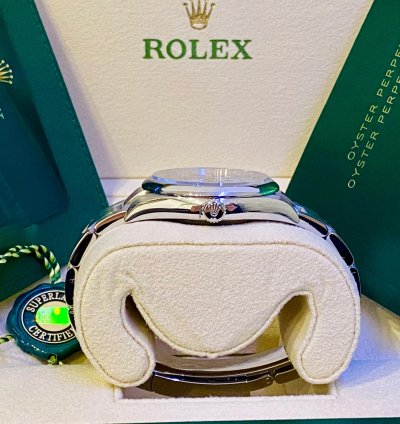 Rolex Oyster Perpetual 36 New 2023 Very Rare Tag Seriale Celebration Dial
