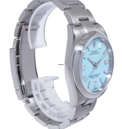 Rolex Oyster Perpetual 36 Steel Turquoise Dial Watch 22 126000