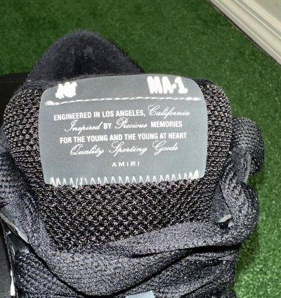 Amiri Black Sneakers