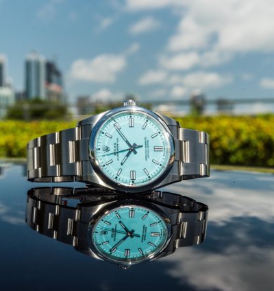 Rolex Oyster Perpetual 36 Tiffany Dial