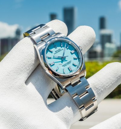 Rolex Oyster Perpetual 36 Tiffany Dial