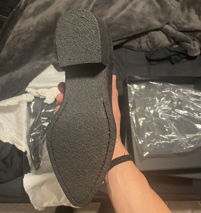 Amiri Black Suede Crepe Chelsea Boot
