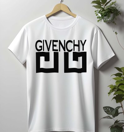 Givency Logo Mens T-shirt Size Made In Usa