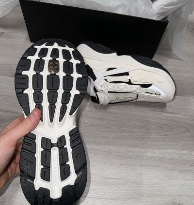 Amiri Black White Bone Runner