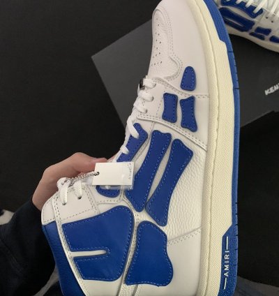 Amiri Blue Skel Top Sneakers