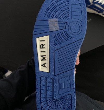 Amiri Blue Skel Top Sneakers