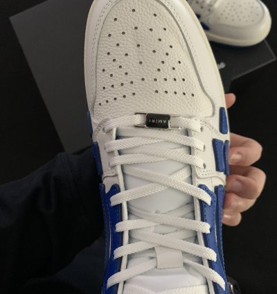 Amiri Blue Skel Top Sneakers