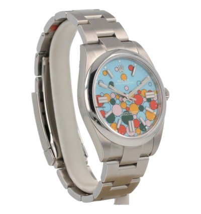Rolex Oyster Perpetual 41 124300 Celebration Dial New 2023 Stickers White Tag
