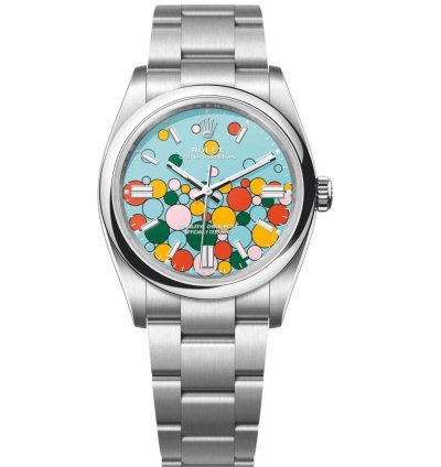 Rolex Oyster Perpetual 41 124300 Celebration Dial Unworn Full Set