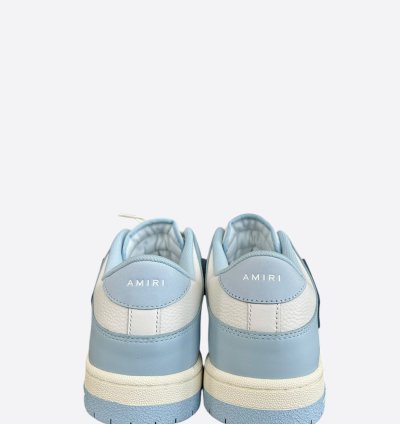 Amiri Blue White Skeleton Low Top Sneakers