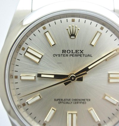 Rolex Oyster Perpetual 41 124300 Error Dial