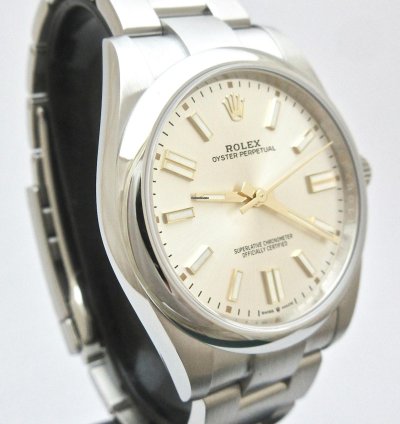 Rolex Oyster Perpetual 41 124300 Error Dial