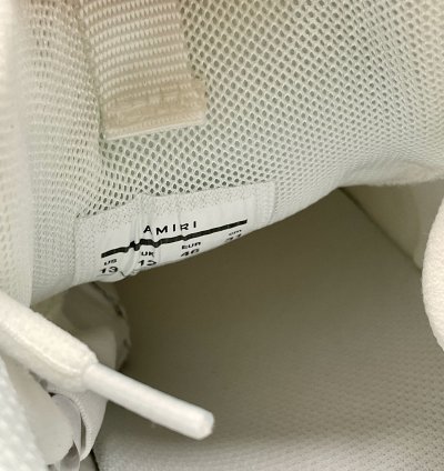 Amiri Bone Runner Alabaster