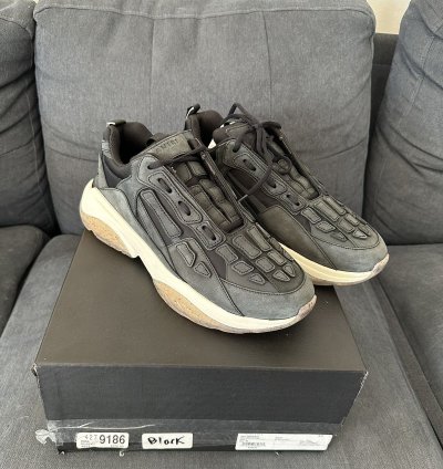 Amiri Bone Runner Black