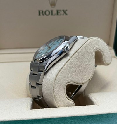Rolex Oyster Perpetual 41 2022 Oyster Perpetual 41 Tiffany Blue Unworn Box And Papers 124300