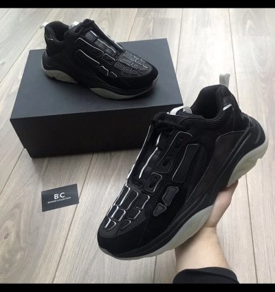 Amiri Bone Runner Black Black