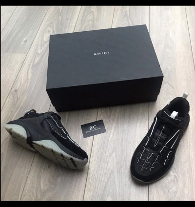 Amiri Bone Runner Black Black