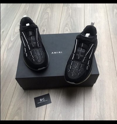 Amiri Bone Runner Black Black
