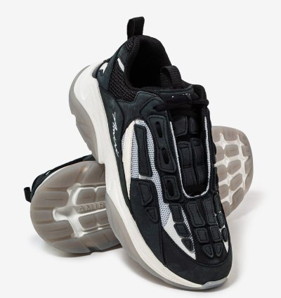 Amiri Bone Runner Black Trainers
