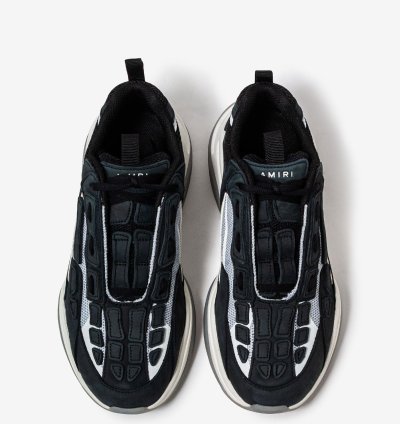 Amiri Bone Runner Black Trainers