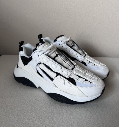 Amiri Bone Runner Black White